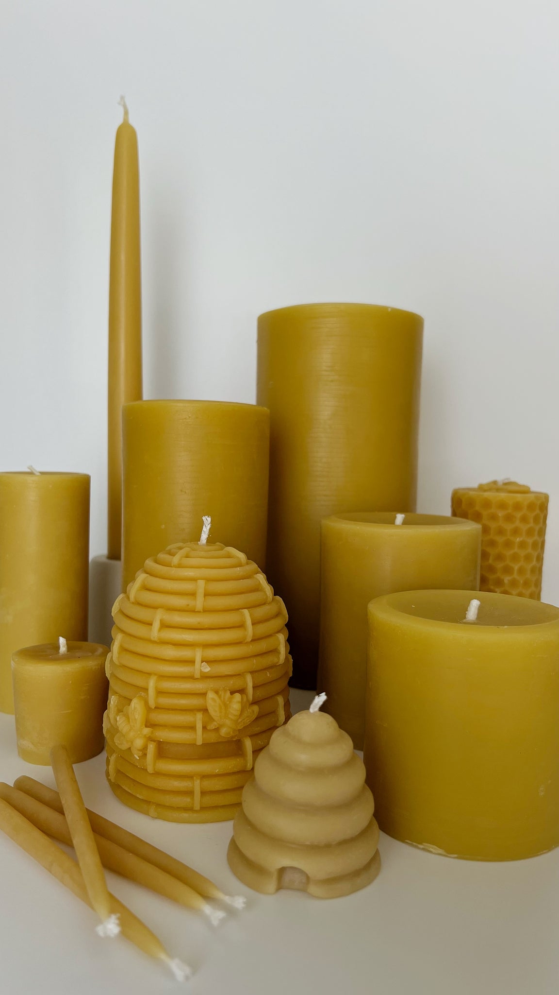 100% Beeswax Candles