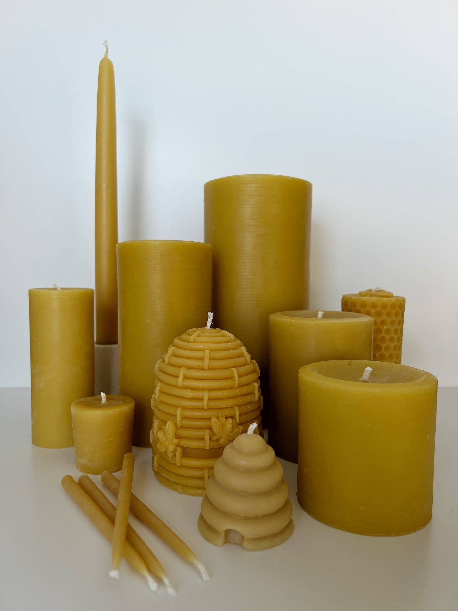 100% Beeswax Candles