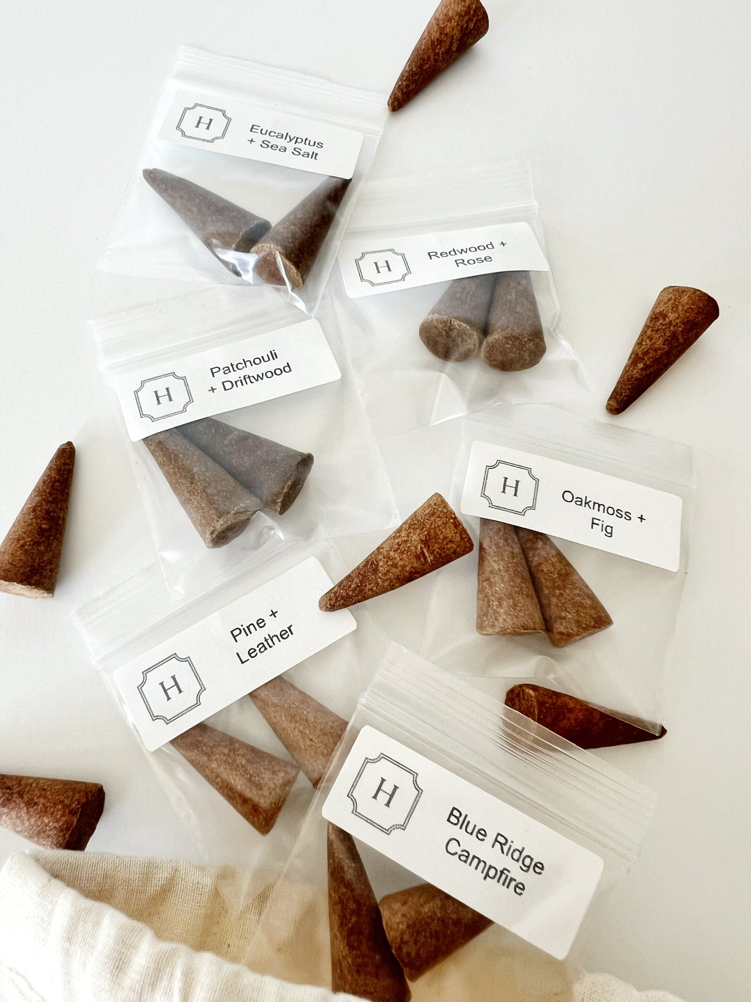 Incense Cones: Sampler Pack