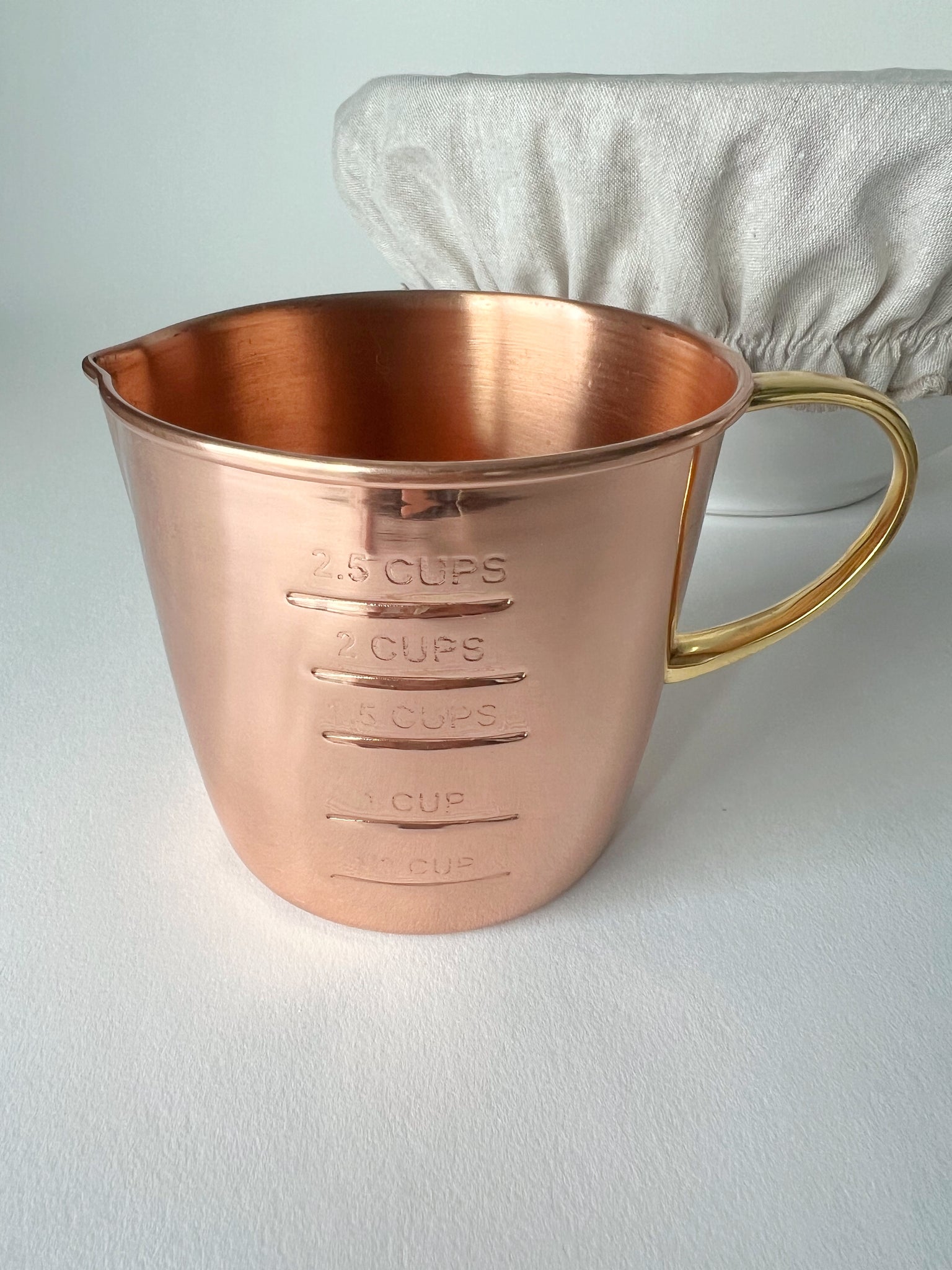 2.5 Liquid Measuring Cup Measuring Cup Cooking Measuring Pourer Copper  Measuring Cup Measuring Mug 