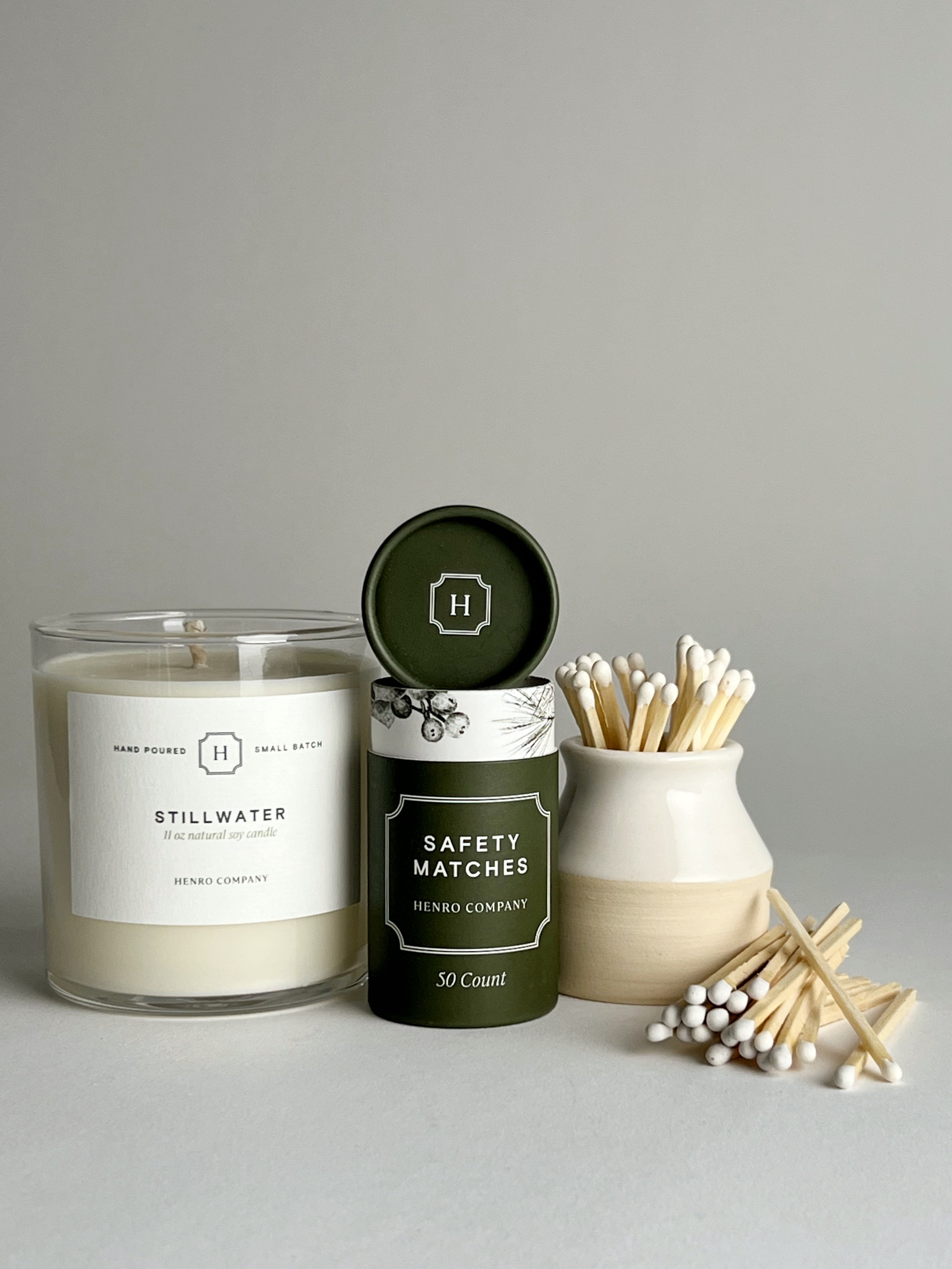 GIFT SET: Candle & Match Striker